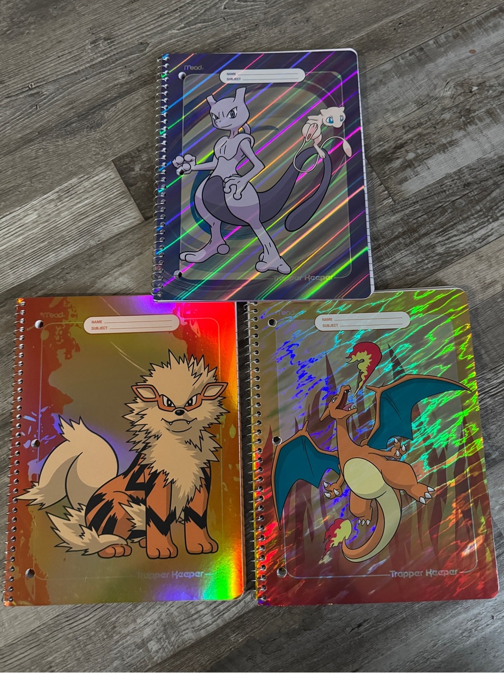 Pokémon x Target 30th Anniversary Exclusive BUNDLE Set of 3 notebooks
